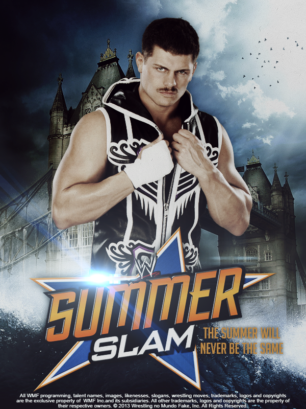 Image result for summerslam 2013 poster