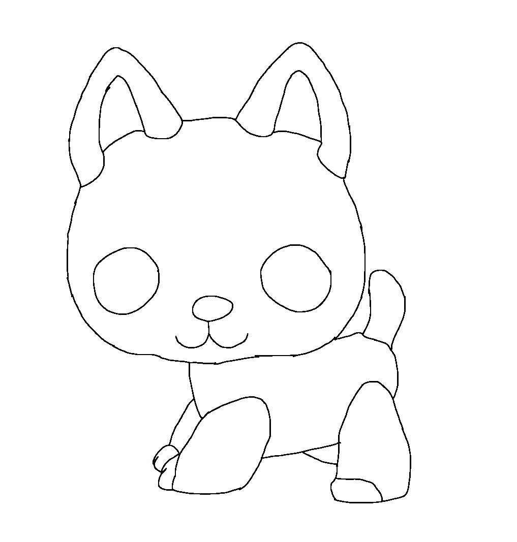 Coloring Pages Lps Shorthair Cats Coloring Pages