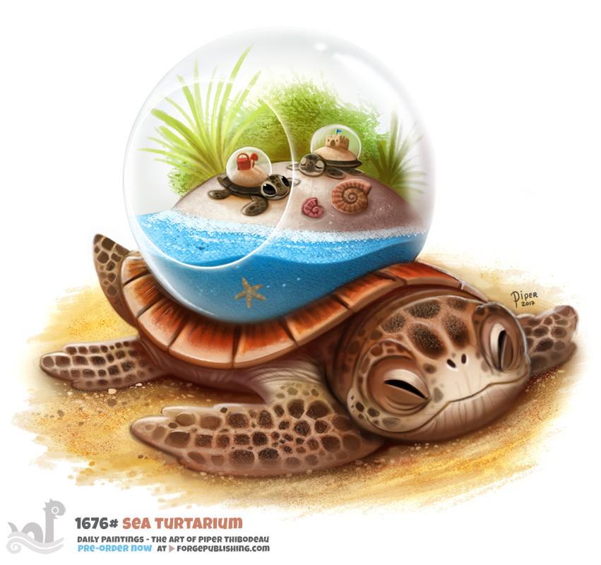 daily_painting_1676__sea_turtarium_by_cryptid_creations-dbdtbrb