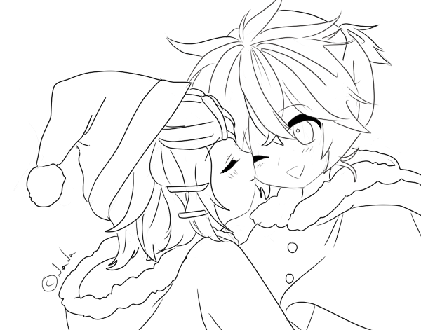 rin x len images of christmas