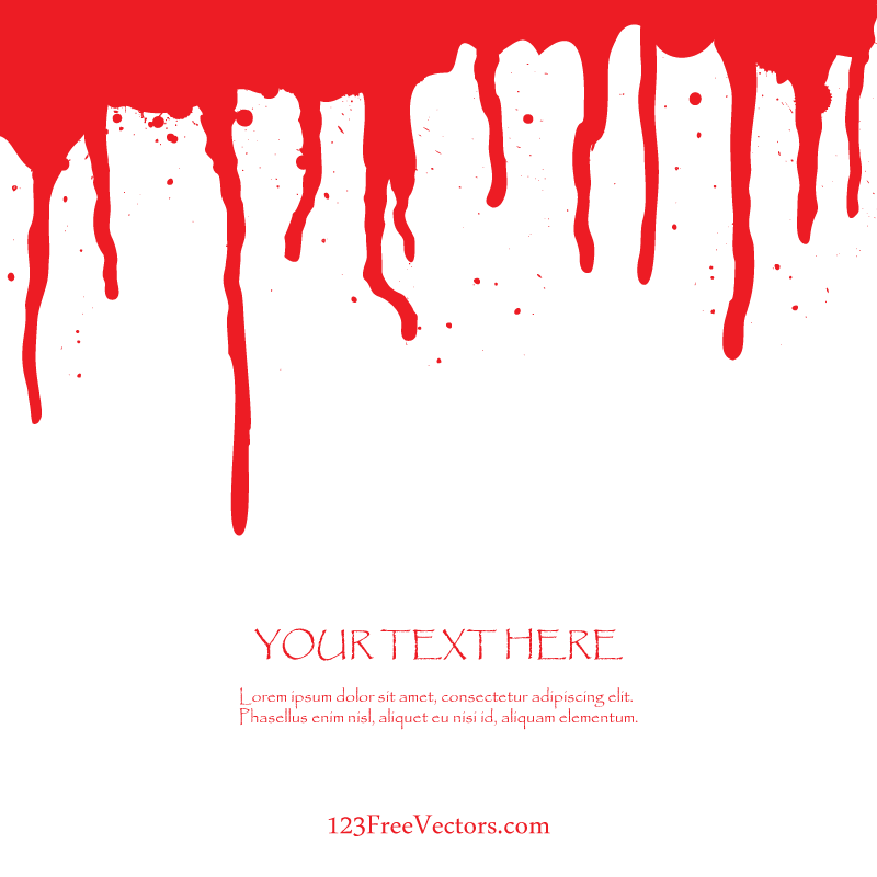 clipart of blood dripping - photo #18