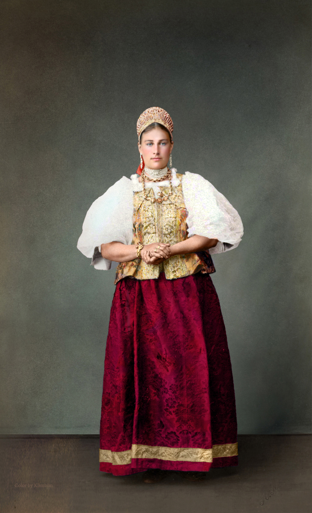 The Russian Peasant Woman Of 106
