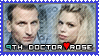 Stamp: 9th Doctor n Rose by kinga-saiyans