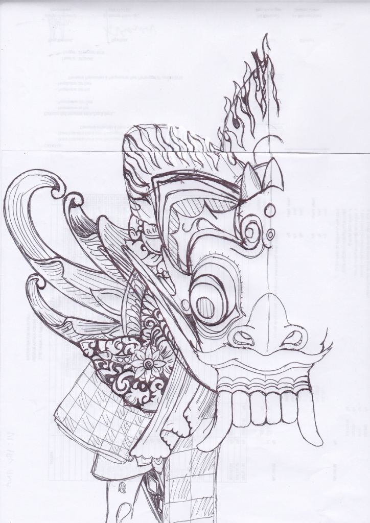 barong sketch by ADTY83 on DeviantArt