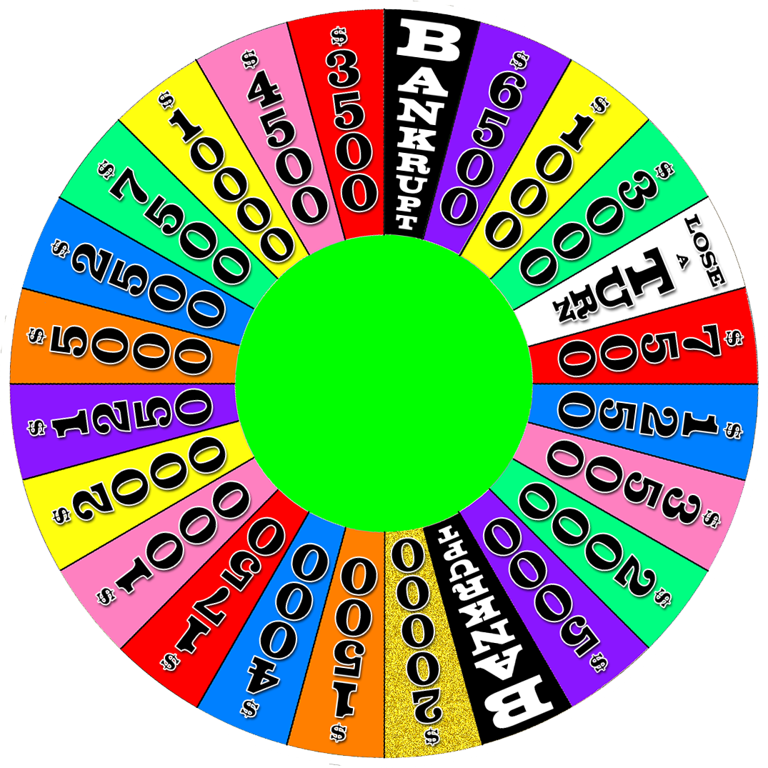 Spin to Win Bonus Wheel (Wheel of Fortune style) by Larry4009 on DeviantArt