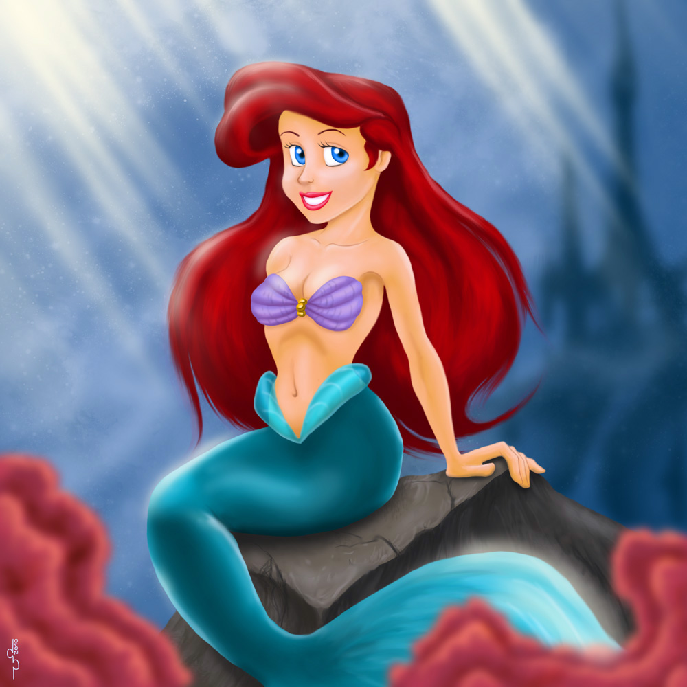 The little mermaid Ariel by Soulfein on DeviantArt