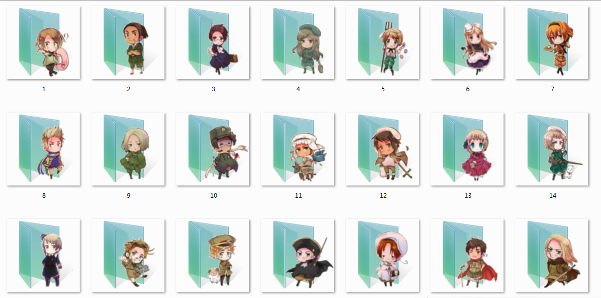 APH folder icons - Others by Ginokami6