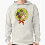 Munia Finches Realistic Painting Hoodie