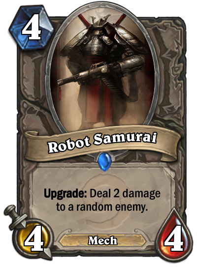 Robot Samurai by MarioKonga