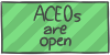 ACEOs are open by WizzDono
