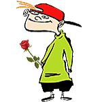 Bandit with a rose 4U by KmyGraphic