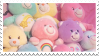 Care Bear Plushie Pile | Stamp by PuniPlush