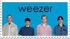 Weezer Blue Album Stamp by LazingAbout94