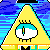 Bill Cipher Icon by Ao-No-Lupus