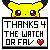 Pikachu Thank you Icon
