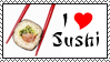 I :heart: Sushi by Alys-Stamps