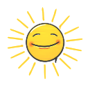 Graffiti Smiley: Sun Emotee by mondspeer