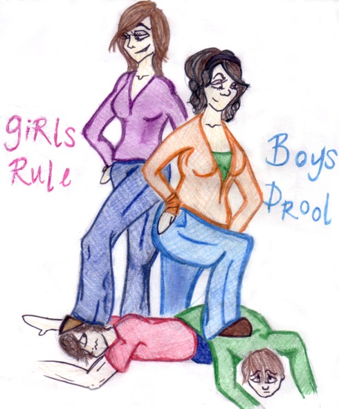 Girls rule girls drool 4
