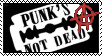 Punk's not dead Stamp by Vithryl