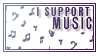I Support Music by Foxxie-Chan