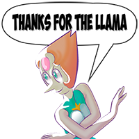 Thanks For The Llama by Art-2u