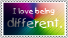 Being different by black-cat16-stamps