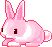 Pink bunny