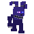 Nightmare Bonnie pixel icon