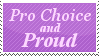 Pro Choice stamp by jinxedbyemily