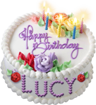 Happy birthday cake for Lucy 150px by EXOstock