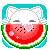 Meow and Watermelon