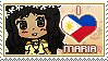 APH: Maria (Philippines) Fan Stamp by xioccolate