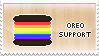 Oreo support stamp by wrolin