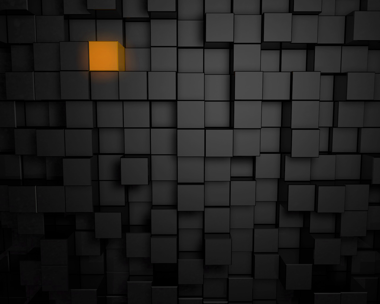  Orange Cube Wallpaper by nidoyam on DeviantArt