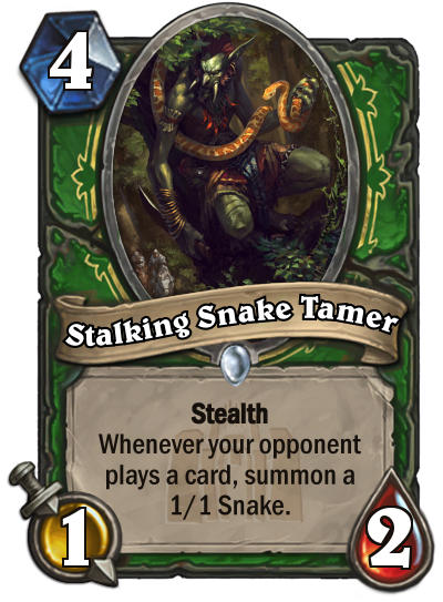 Stalking Snake Tamer by MarioKonga