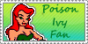 Poison Ivy Fan Stamp by RiniWonderland