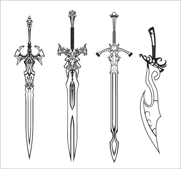 Sword sketch by seruvenist on DeviantArt