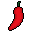 Red hot chili pepper emoticon