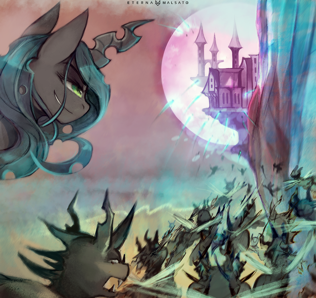[Obrázek: swarm_takes_down_the_barrier_by_foxinshadow-d8nw8fj.png]