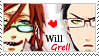 William x Grell Stamp by Narukami90