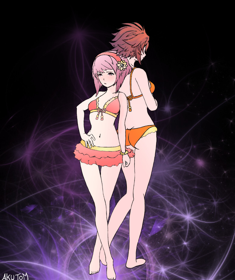 Summer Sakura with Hinoka